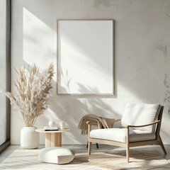 Living Room Wall Art Mock Up