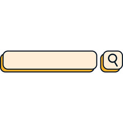 Retro Search Bar