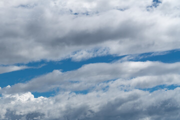 Fototapeta premium 雲の多い空