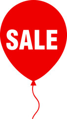 Sale balloon icon