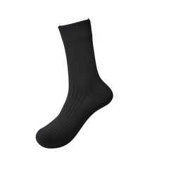 Black socks isolated on a white background.