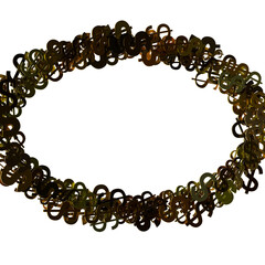 US Dollar sign symbols 3d close up