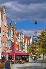 Obraz premium Main square in Weiden in der Oberpfalz, Germany