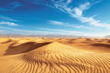 sand dunes in the desert