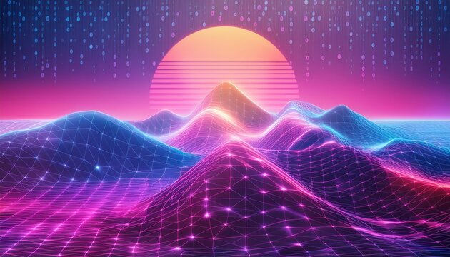 Binary code particle wave