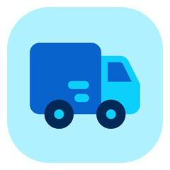 Editable delivery truck vector icon. Part of a big icon set family. Perfect for web and app interfaces, presentations, infographics, etc