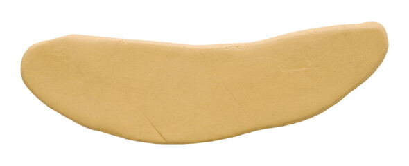 Plasticine is a light brown brush isolated on a transparent background.