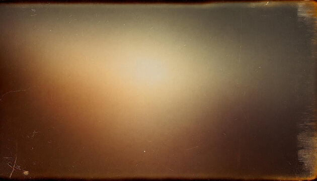 Fototapeta abstract cinematic vintage tattered old photo film grain dust, texture wallpaper background nostalgic