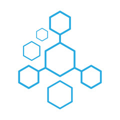 molecular structure flaty design