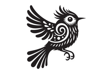 bird silhouette vector illustration graphic design