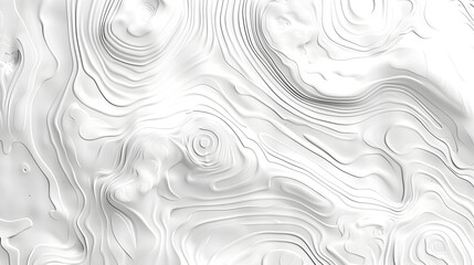3D Rendered White Wood Grain Texture with Detailed Natural Patterns