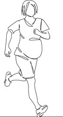 pregnant woman running and playing sports