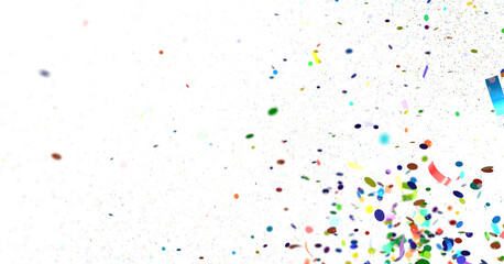  Sky confetti flying in the sky during Pride parade