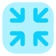 Editable vector exit full screen icon. Part of a big icon set family. Perfect for web and app interfaces, presentations, infographics, etc