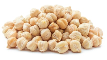Fototapeta premium Garbanzo bean isolated white background