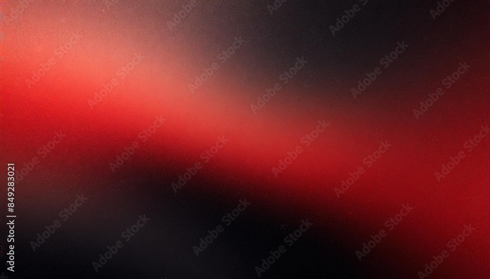 Poster red black gradient abstract background, grainy noise texture, backdrop for product presentation with