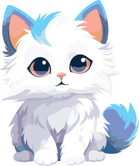  at logo icon in vector style art illustration