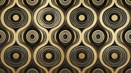 Geometric texture in a repeating classic and modern pattern