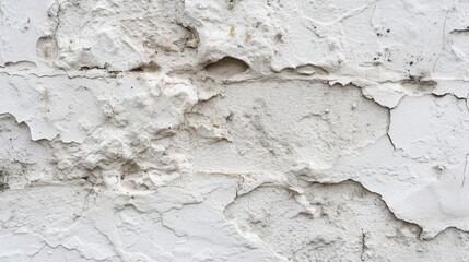Fototapeta premium White rough concrete wall background