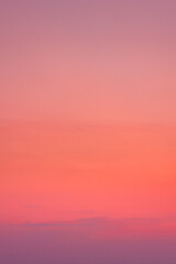 Sunset Sunrise Clear Sky In Orange, Pink And Magenta Colours. Natural Sky Background natural background backdrop