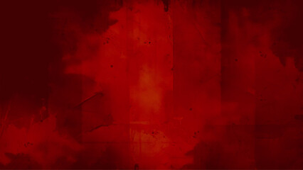 Red abstract grunge wall background stock illustration. Painted wall texture background in dark red colors.