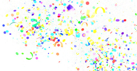  Sky confetti flying in the sky during Pride parade