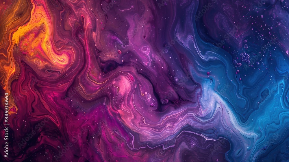 Poster spilled abstract matte texture of background color