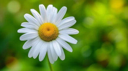 Obraz premium Small daisy in the garden