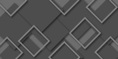 Square pattern on banner with shadow. Abstract  color geometric background with copy space. Modern and minimal concept. You can use for cover, poster, banner web.
