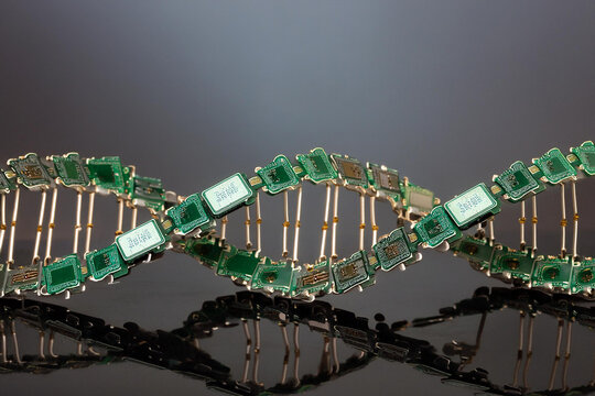 Computer dna strand