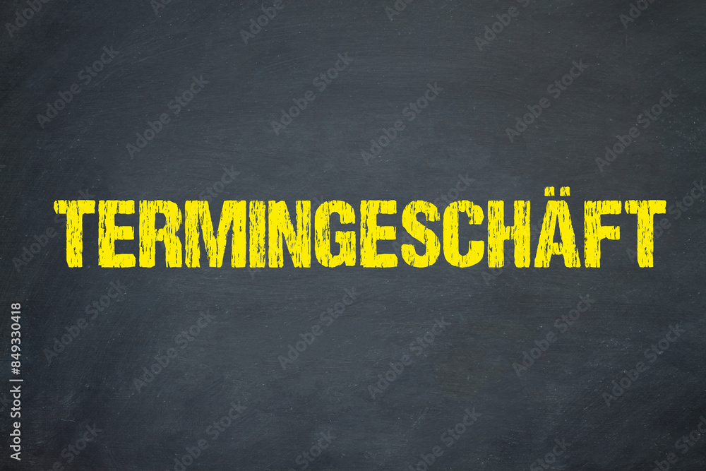 Poster termingeschäft