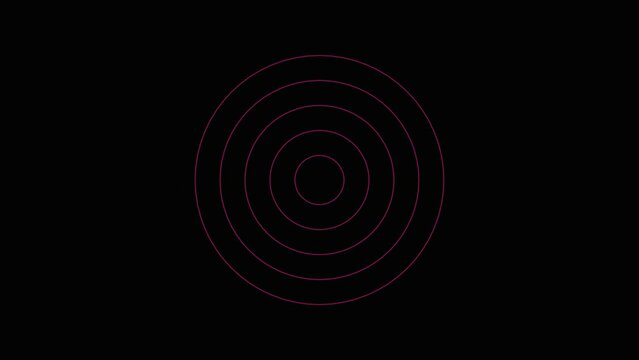 rader screen animation 4k background
