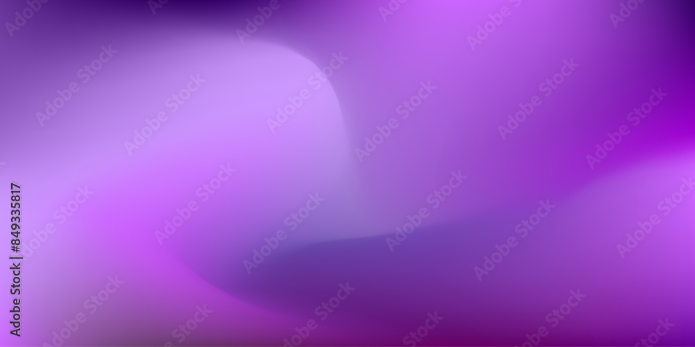 Aufkleber abstract smooth gradient background. blurred purple wave. vector illustration