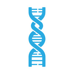 DNA Icon flat design