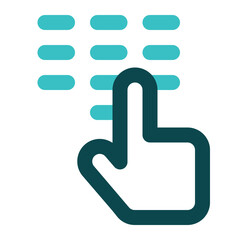 passcode icon for illustration 