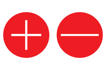 Fototapeta premium Plus Icon vector isolated on white background. Add plus icon. Addition sign. Medical Plus icon