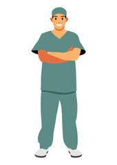 医療従事者「男性外科医」