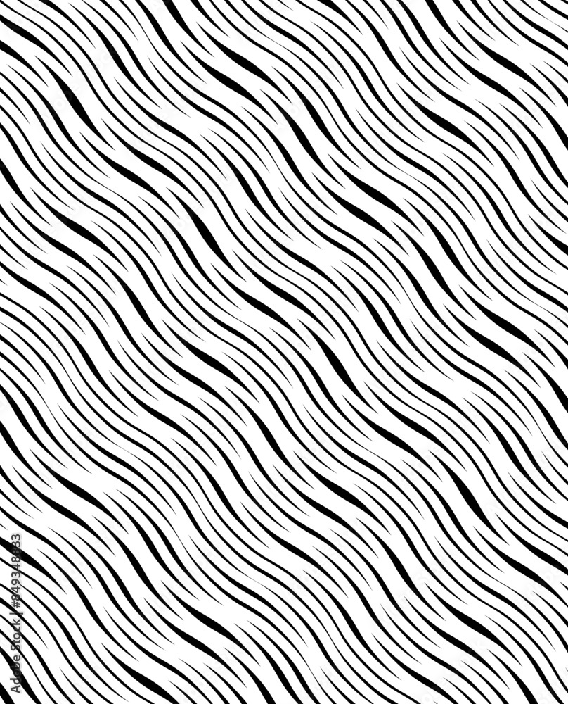 Poster black and white dynamic abstract pattern background. fully editable vector element for creative desi