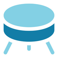 stool icon for illustration