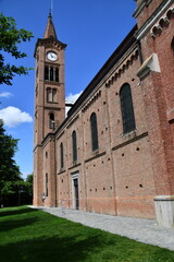 Naklejka premium The beautiful Church of San Pietro a Villa in Isola d'Asti