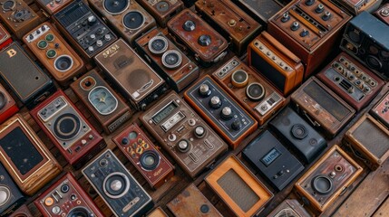 Podcast genre collage  comedy, true crime, education, technology, celebrating podcast day