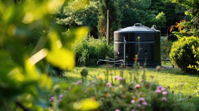 Installation of a Water Tank and Water Pipes