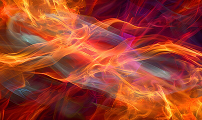 fire spark burn on dark background