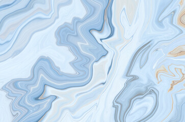 Marble rock texture blue ink pattern liquid swirl paint white dark that is Illustration background for do ceramic counter tile silver gray that is abstract waves skin wall luxurious art ideas concept.