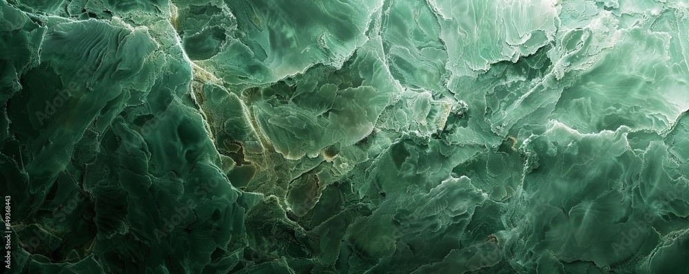 Poster smooth, polished jade texture with subtle patterns, 4k hyperrealistic photo