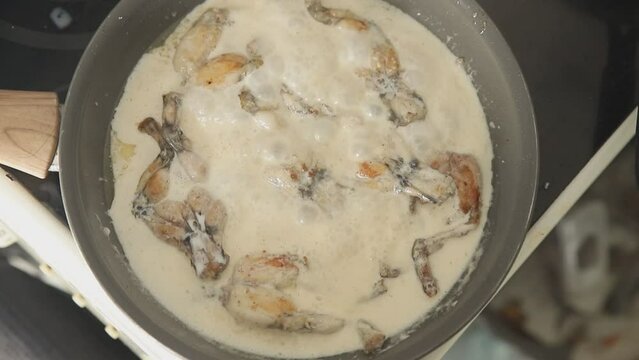 frog legs food French cuisine Cooking appetizer meal food snack on the table copy space food background rustic top view