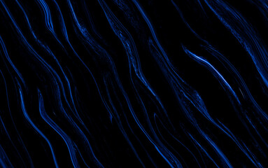 Marble rock texture blue ink pattern liquid swirl paint black dark that is Illustration background for do ceramic counter tile white that is abstract waves skin wall luxurious art ideas concept.