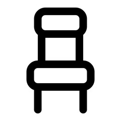 chair icon for illustration