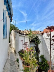 street in the village of island