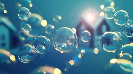 Bubble economy in housing and real estate businesses